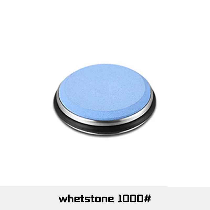 Rolling Knife Sharpener – Double-Sided Diamond Stone with 15/20° Magnetic Angle for Kitchen Knives