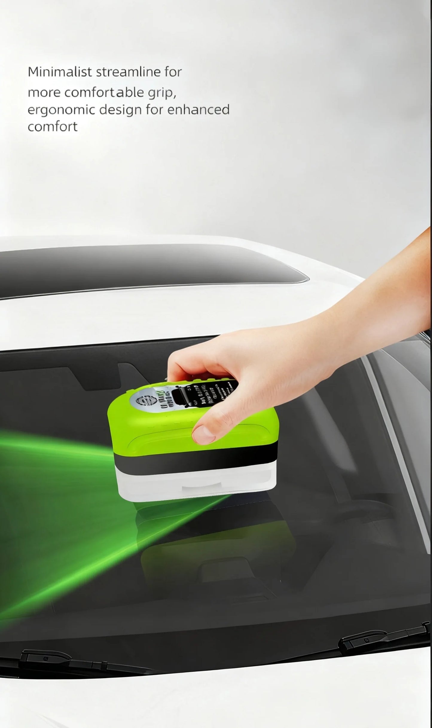 Car Glass Oil Film Cleaning Brush β Automotive Window Cleaner with Anti-Rain & Fog Function