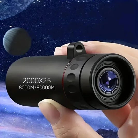 HD Mini Monocular Telescope – Portable 2000x25 Scope for Outdoor & Birdwatching