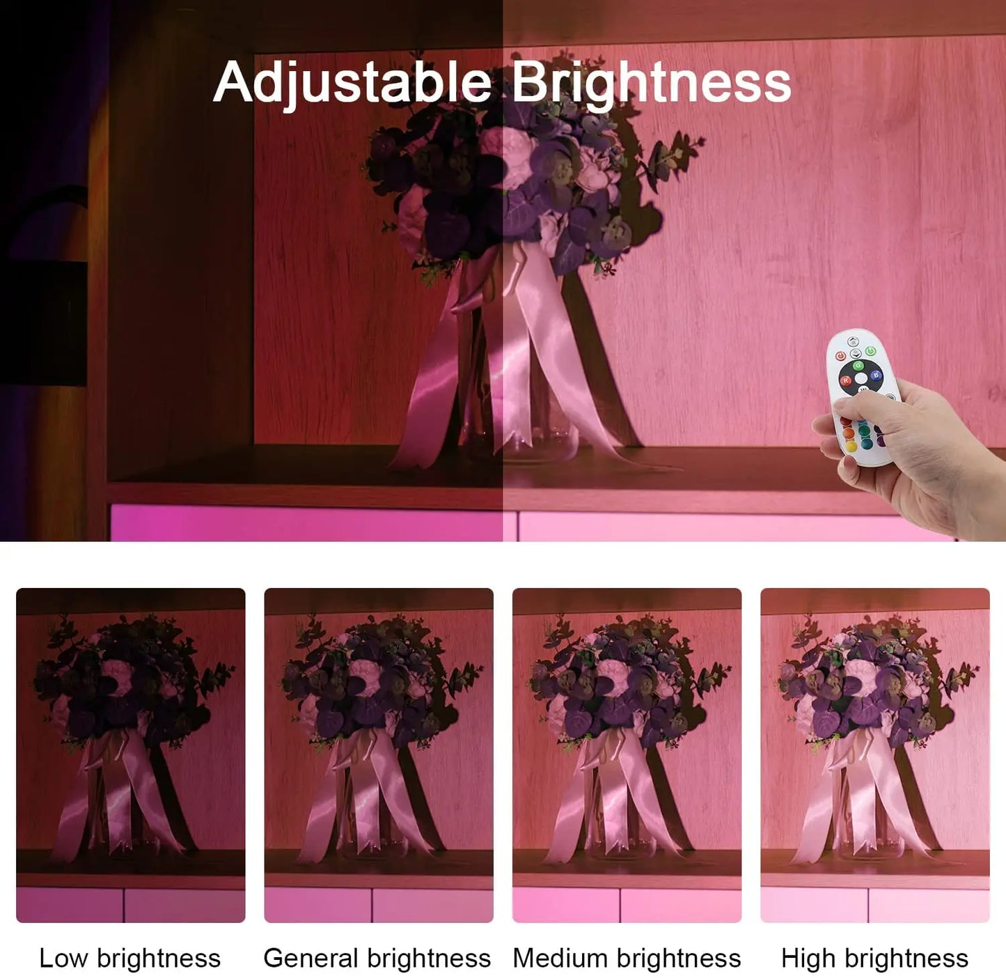 Smart Sunset Projection Lamp – Tuya RGB LED Night Light with App & Remote Control for Room Decor & Photography