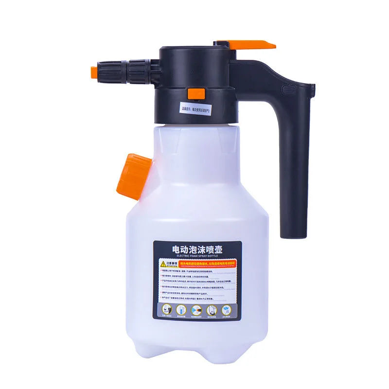 LEIBOO 2L Electric Foam Sprayer – Rechargeable Snow Foam Bottle for Car Wash