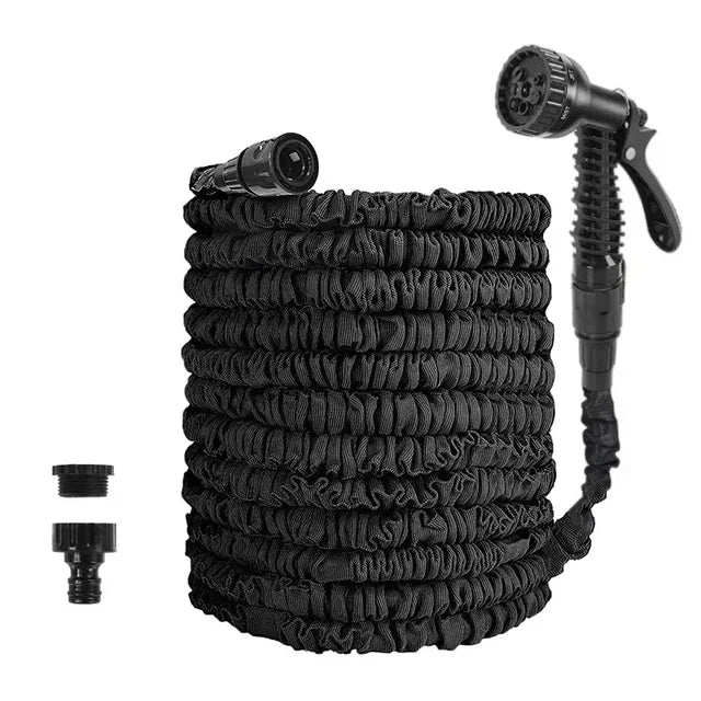Expandable Magic Garden Hose – High-Pressure Car Wash Hose with 7 Spray Functions