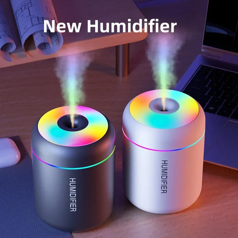 180ML Mini USB Air Humidifier – Essential Oil Aroma Diffuser for Home, Car & Bedroom