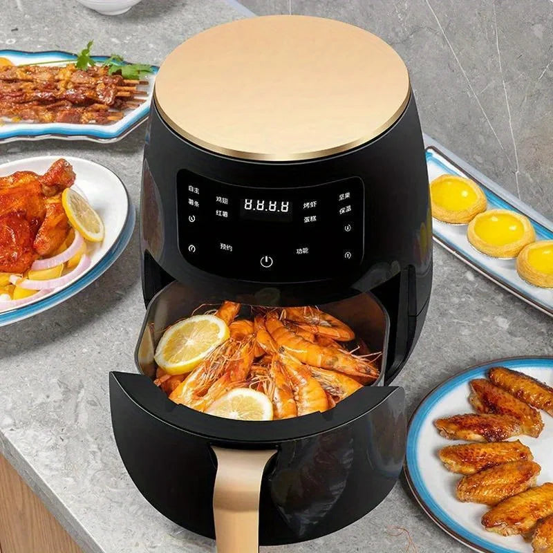 6L Digital Touch Air Fryer – Multi-Use Non-Stick Oven for Kitchen & Home