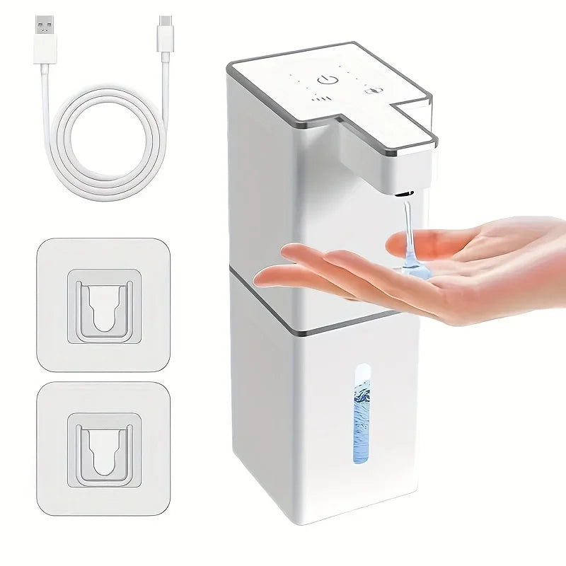 Wall-Mounted Touchless Automatic Soap Dispenser – Intelligent Sensor Hand Cleaner for Kitchen & Bathroom