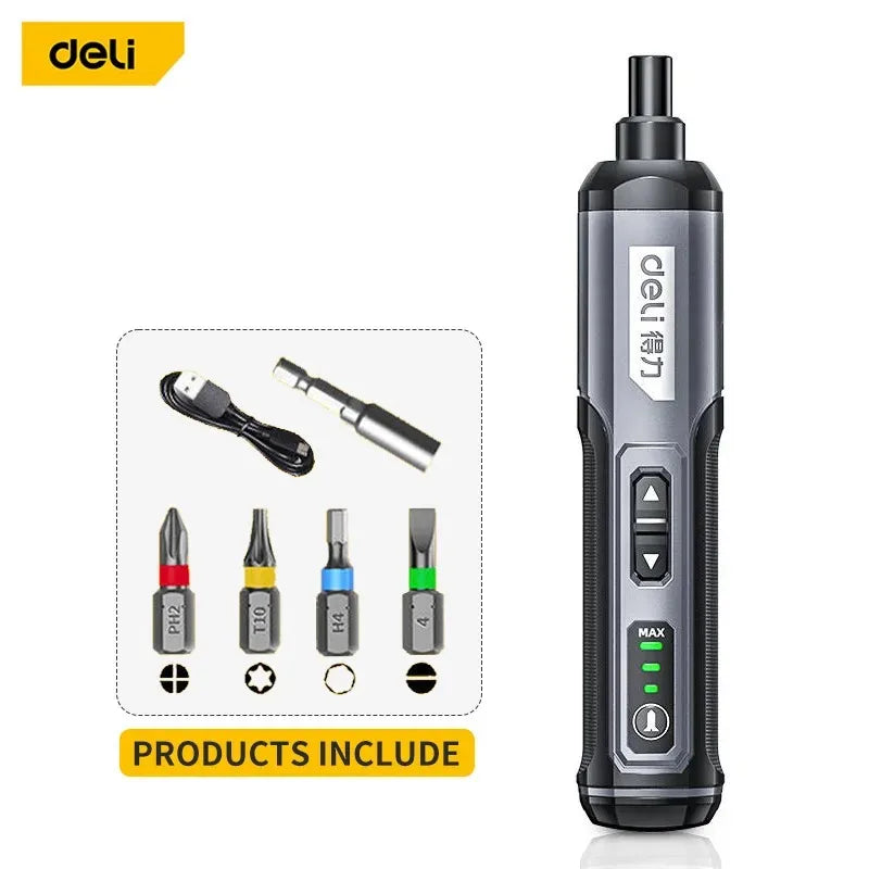 Mini Electric Screwdriver Set – USB Rechargeable 2000mAh Multi-Function Repair & Disassembly Tool Kit