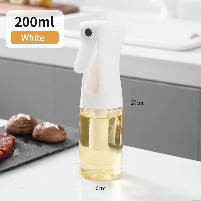 Oil Spray Bottle – 200/300/500ML Kitchen Olive Oil Dispenser for Cooking & BBQ