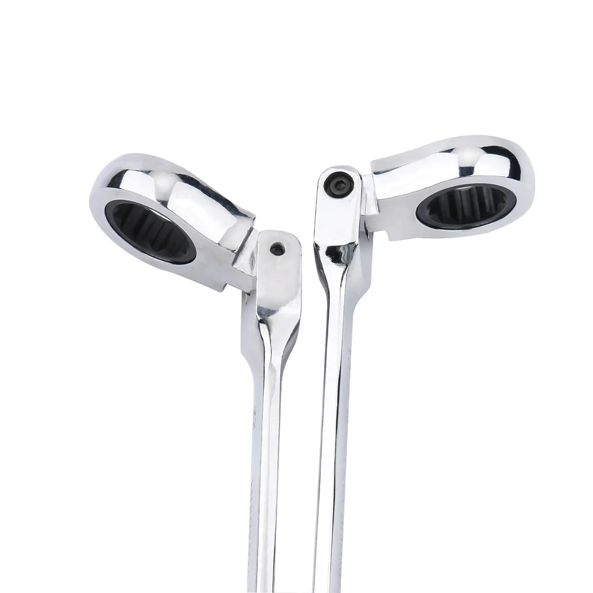 72-Tooth Ratchet Wrench Set – Flexible Head Spanner 6–27mm for Auto & Home Repair