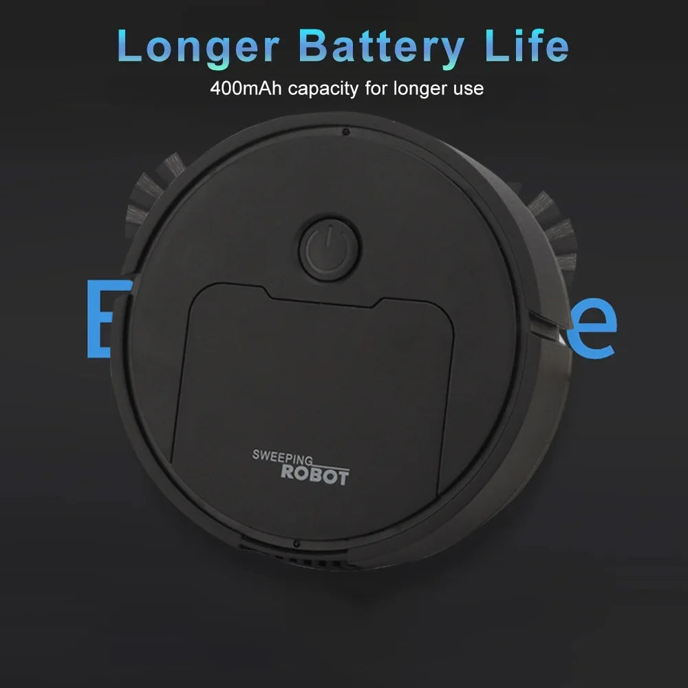 Fully Automatic Robot Vacuum & Mop – 3-in-1 Intelligent Sweeping Machine