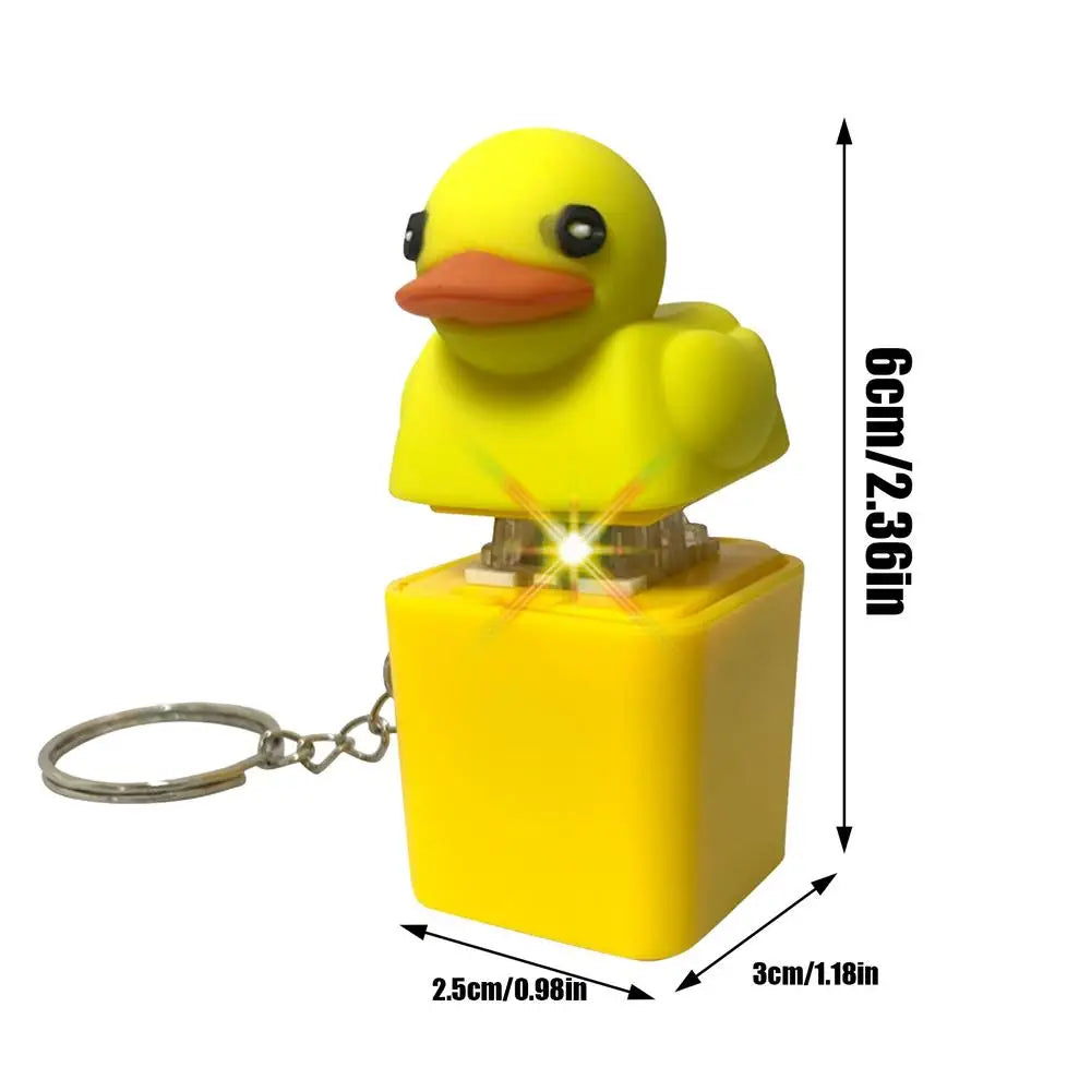Duck Keyboard Keycap Fidget Toy – Quacky Sensory Stress Reliever Keycap Clicker for Men & Women