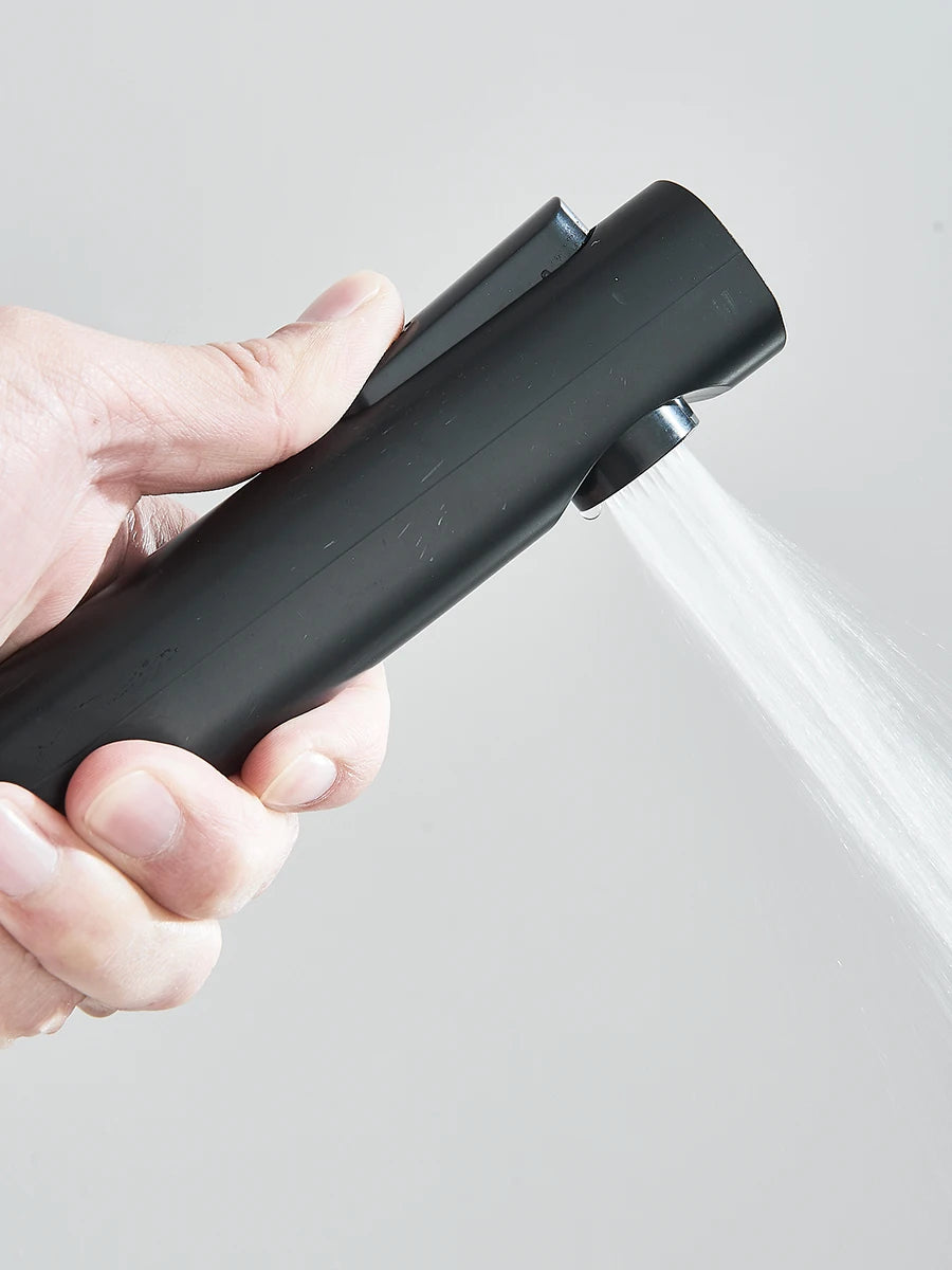 4-Way Piano Shower System – Rainfall Shower Kit with Bidet Faucet, Hot & Cold Water Mixer for Bathroom