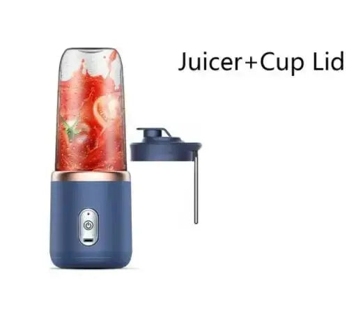 Portable Rechargeable Juice Blender Cup – Mini Juice Extractor for Home & Outdoor
