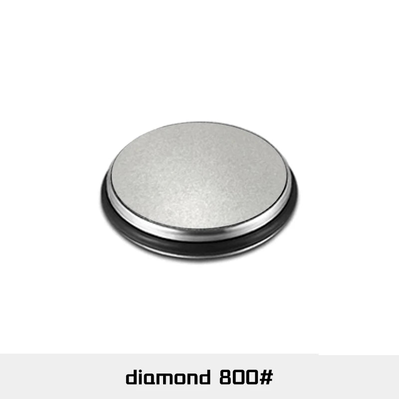 Rolling Knife Sharpener – Double-Sided Diamond Stone with 15/20° Magnetic Angle for Kitchen Knives