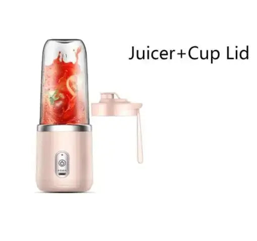 Portable Rechargeable Juice Blender Cup – Mini Juice Extractor for Home & Outdoor