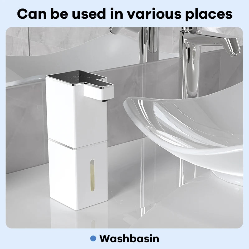 Wall-Mounted Touchless Automatic Soap Dispenser – Intelligent Sensor Hand Cleaner for Kitchen & Bathroom