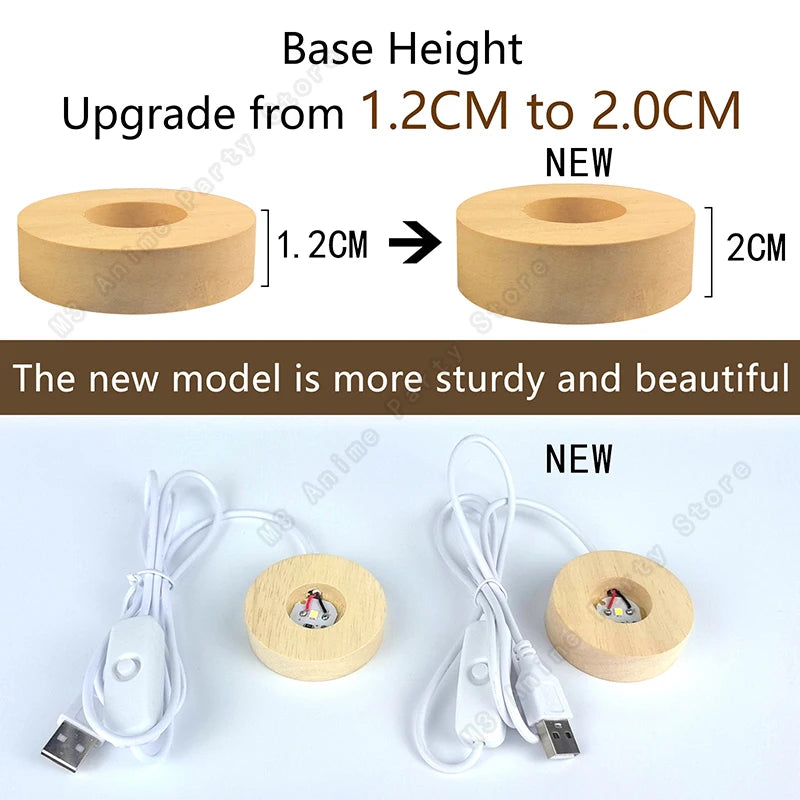 3D Crystal Ball Night Light – LED Galaxy Lamp with Saturn & Moon Design (5cm)