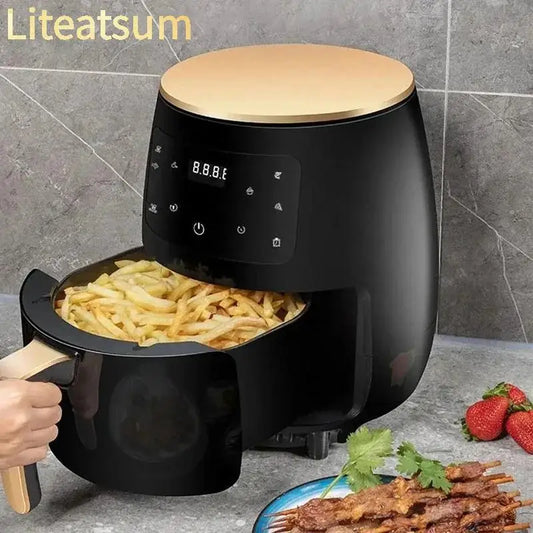 6L Digital Touch Air Fryer – Multi-Use Non-Stick Oven for Kitchen & Home
