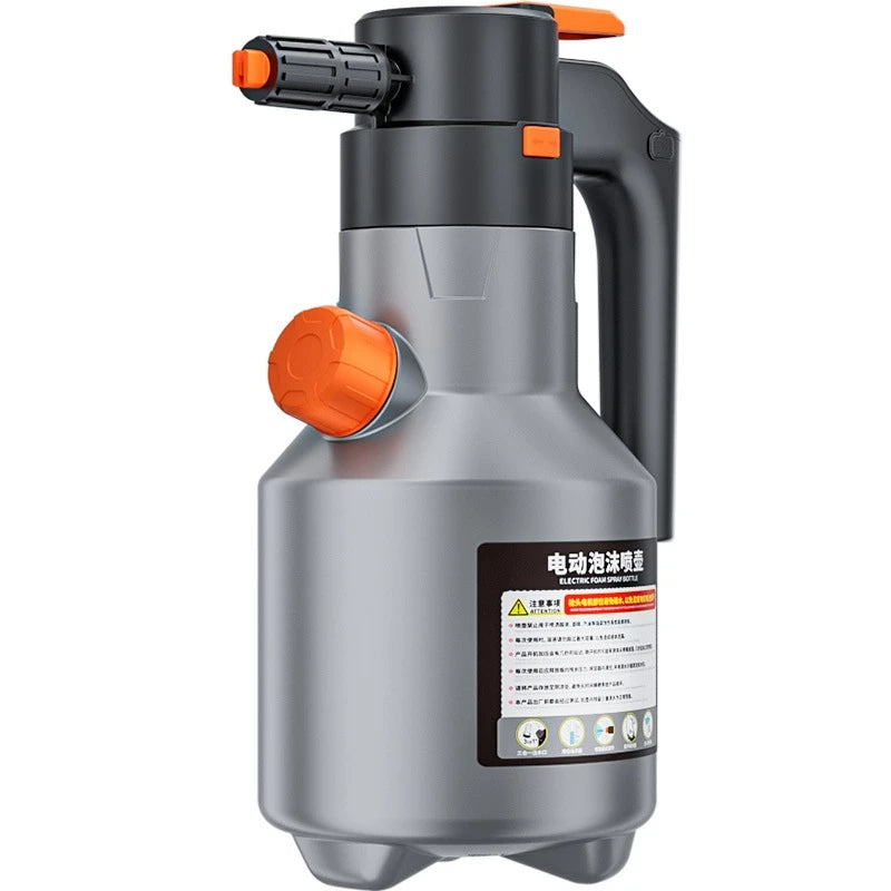 LEIBOO 2L Electric Foam Sprayer – Rechargeable Snow Foam Bottle for Car Wash