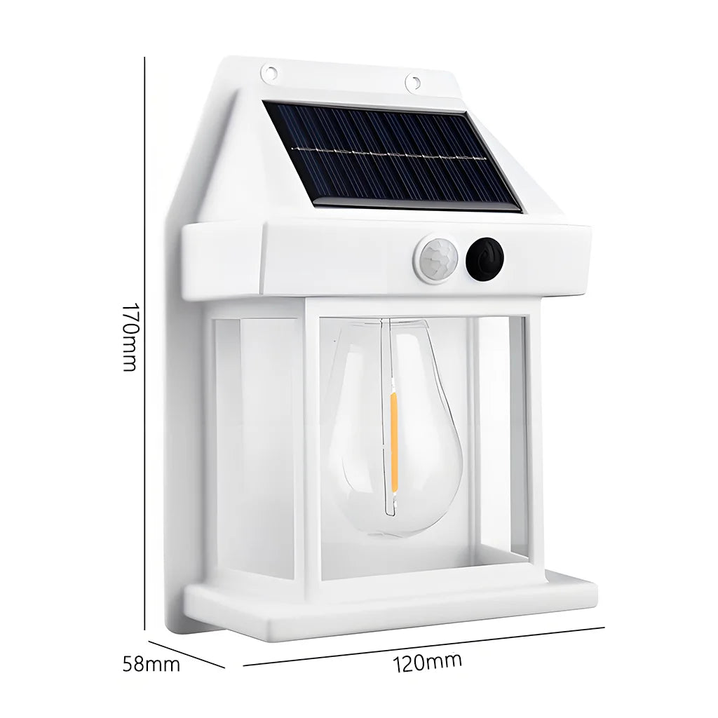 Powerful Solar Wall Light – Outdoor Waterproof LED Lamp with Sensor for Garden, Fence & Home
