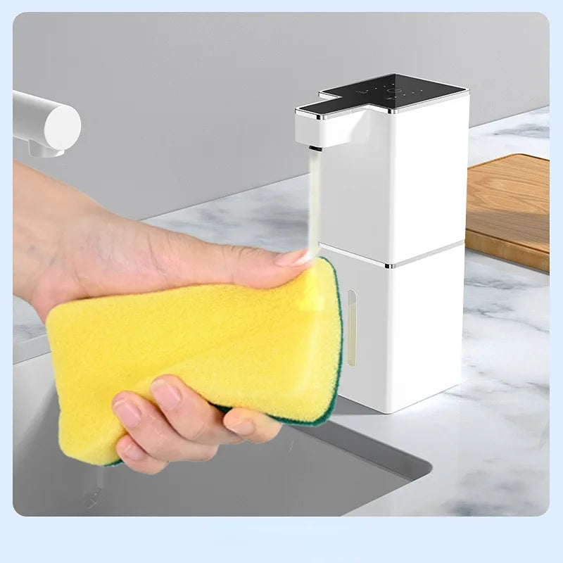 Wall-Mounted Touchless Automatic Soap Dispenser – Intelligent Sensor Hand Cleaner for Kitchen & Bathroom