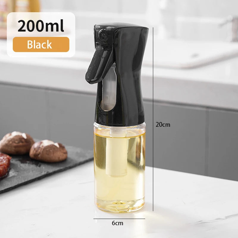 Oil Spray Bottle – 200/300/500ML Kitchen Olive Oil Dispenser for Cooking & BBQ