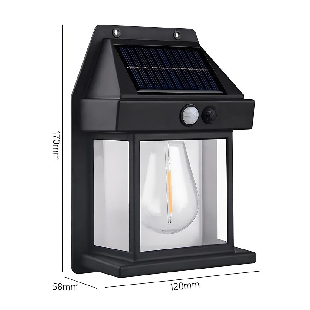 Powerful Solar Wall Light – Outdoor Waterproof LED Lamp with Sensor for Garden, Fence & Home