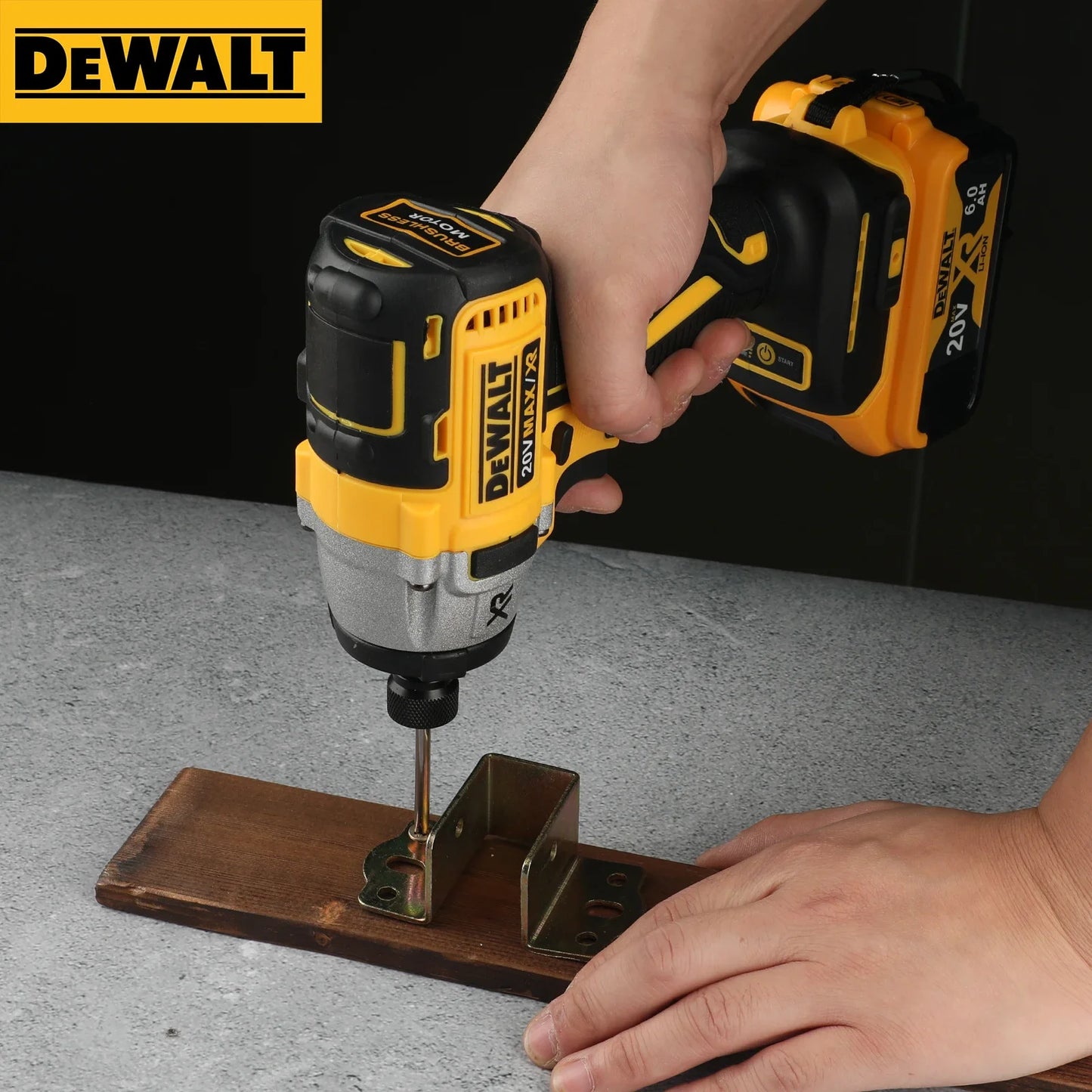 DeWalt DCF887 Cordless Brushless Impact Driver – 205N.m Electric Drill for 20V Battery