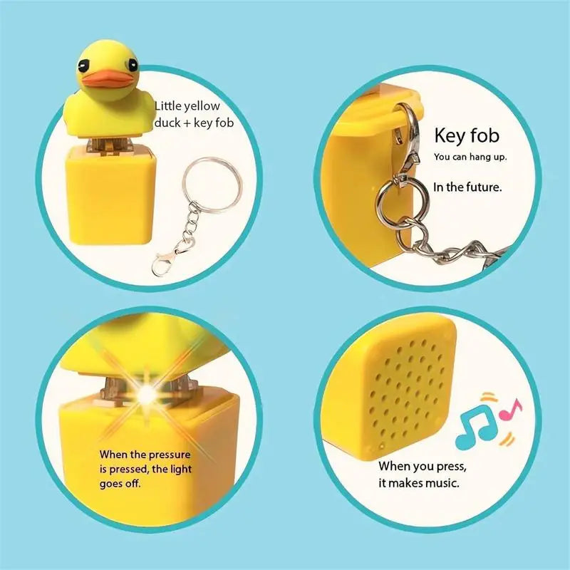 Duck Keyboard Keycap Fidget Toy – Quacky Sensory Stress Reliever Keycap Clicker for Men & Women
