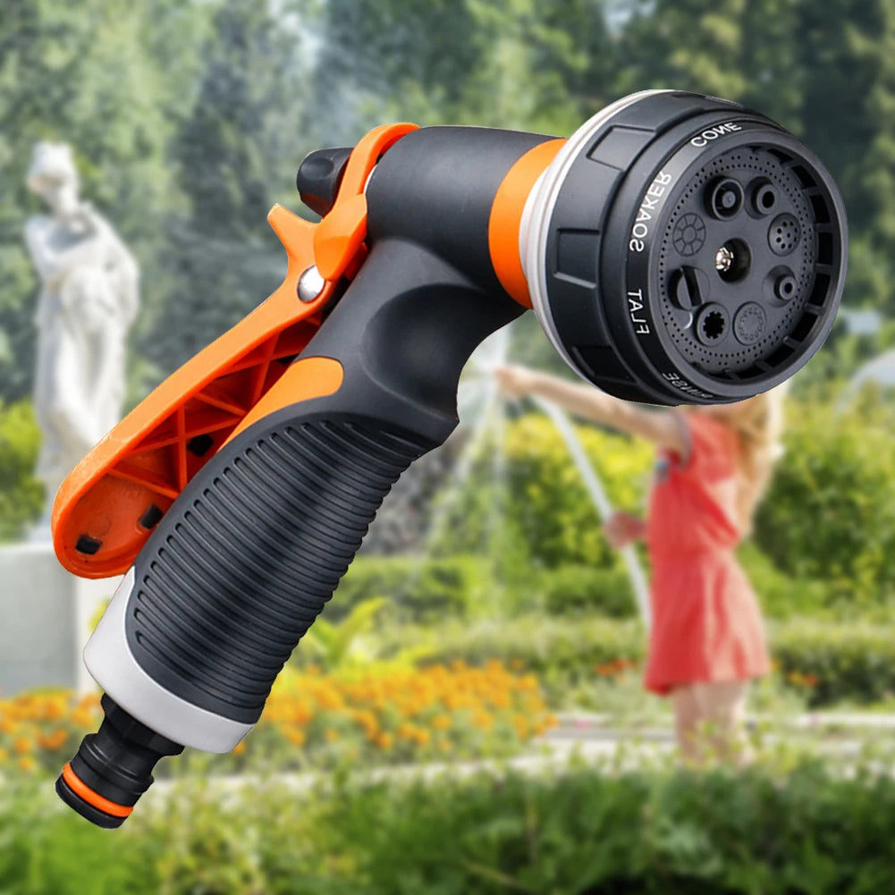 High-Pressure Water Spray Gun – Car Wash Hose Nozzle & Garden Sprinkler