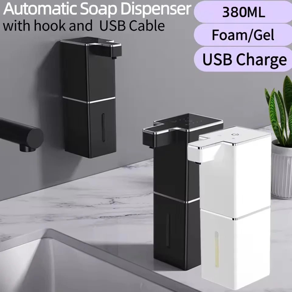 Wall-Mounted Touchless Automatic Soap Dispenser – Intelligent Sensor Hand Cleaner for Kitchen & Bathroom