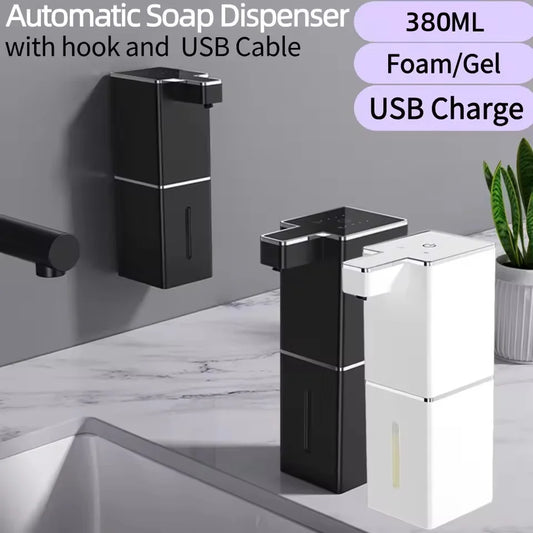 Wall-Mounted Touchless Automatic Soap Dispenser – Intelligent Sensor Hand Cleaner for Kitchen & Bathroom