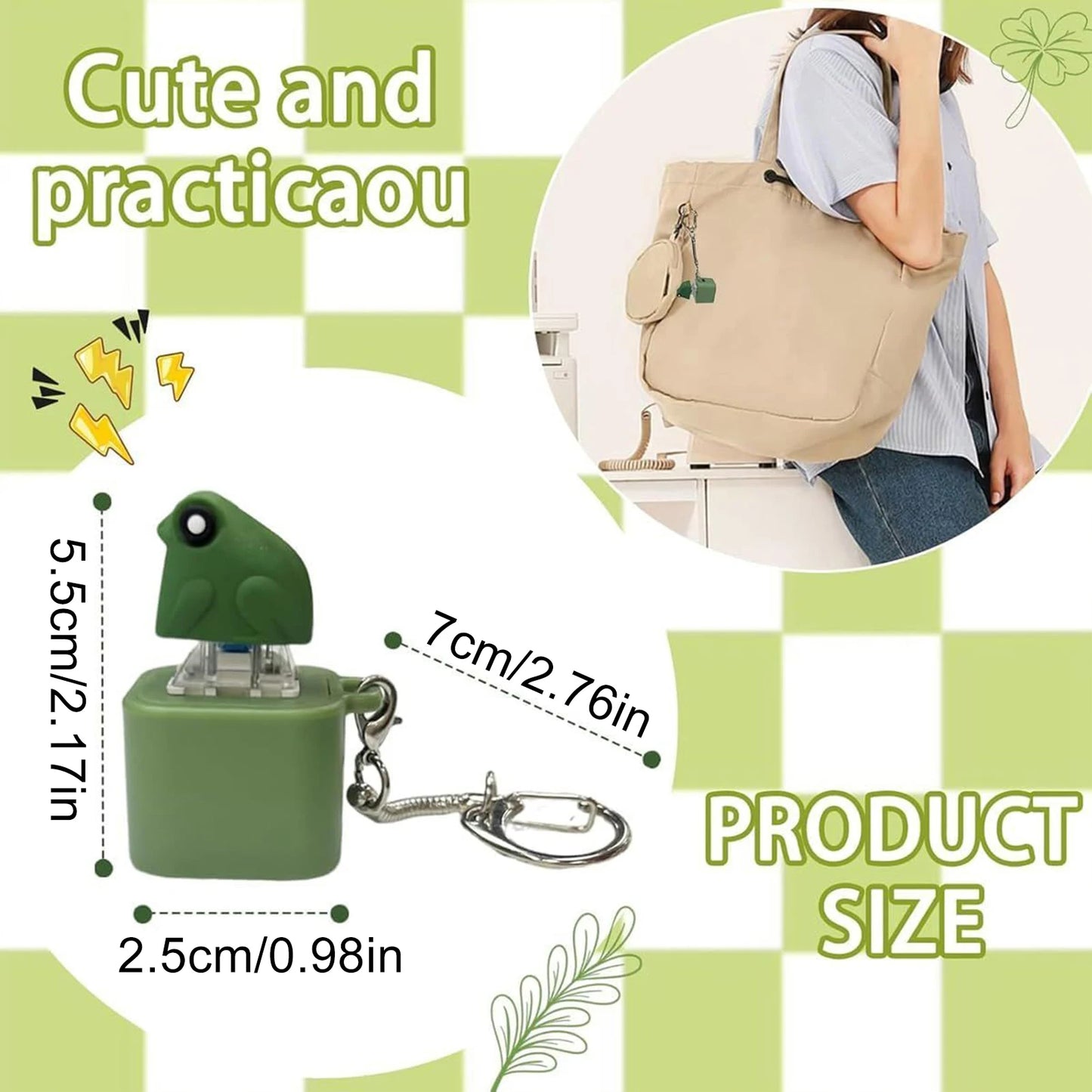 Duck Keyboard Keycap Fidget Toy – Quacky Sensory Stress Reliever Keycap Clicker for Men & Women