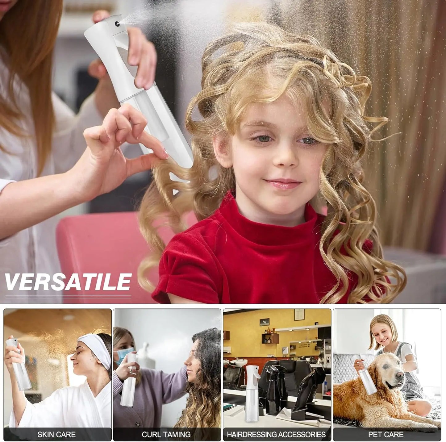 Oil Spray Bottle – 200/300/500ML Kitchen Olive Oil Dispenser for Cooking & BBQ