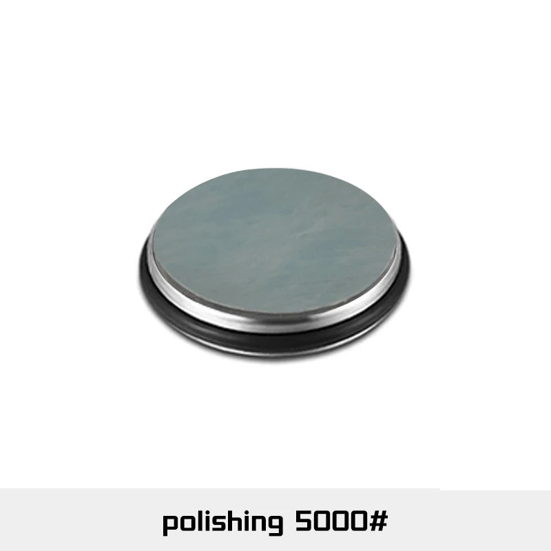 Rolling Knife Sharpener – Double-Sided Diamond Stone with 15/20° Magnetic Angle for Kitchen Knives