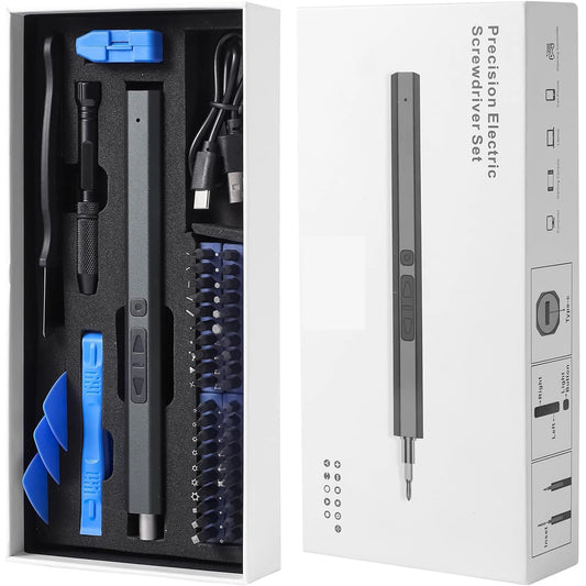 Cordless Electric Screwdriver Set (12/39/50 in 1) – Precision Magnetic Bits with Fast Charging Repair Tool Kit