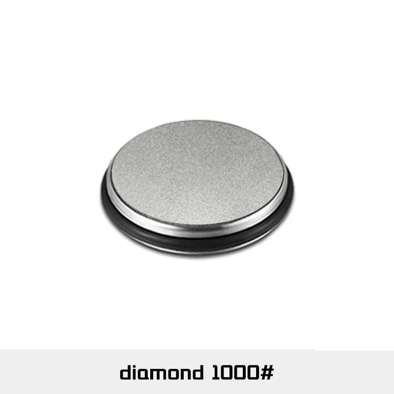 Rolling Knife Sharpener – Double-Sided Diamond Stone with 15/20° Magnetic Angle for Kitchen Knives