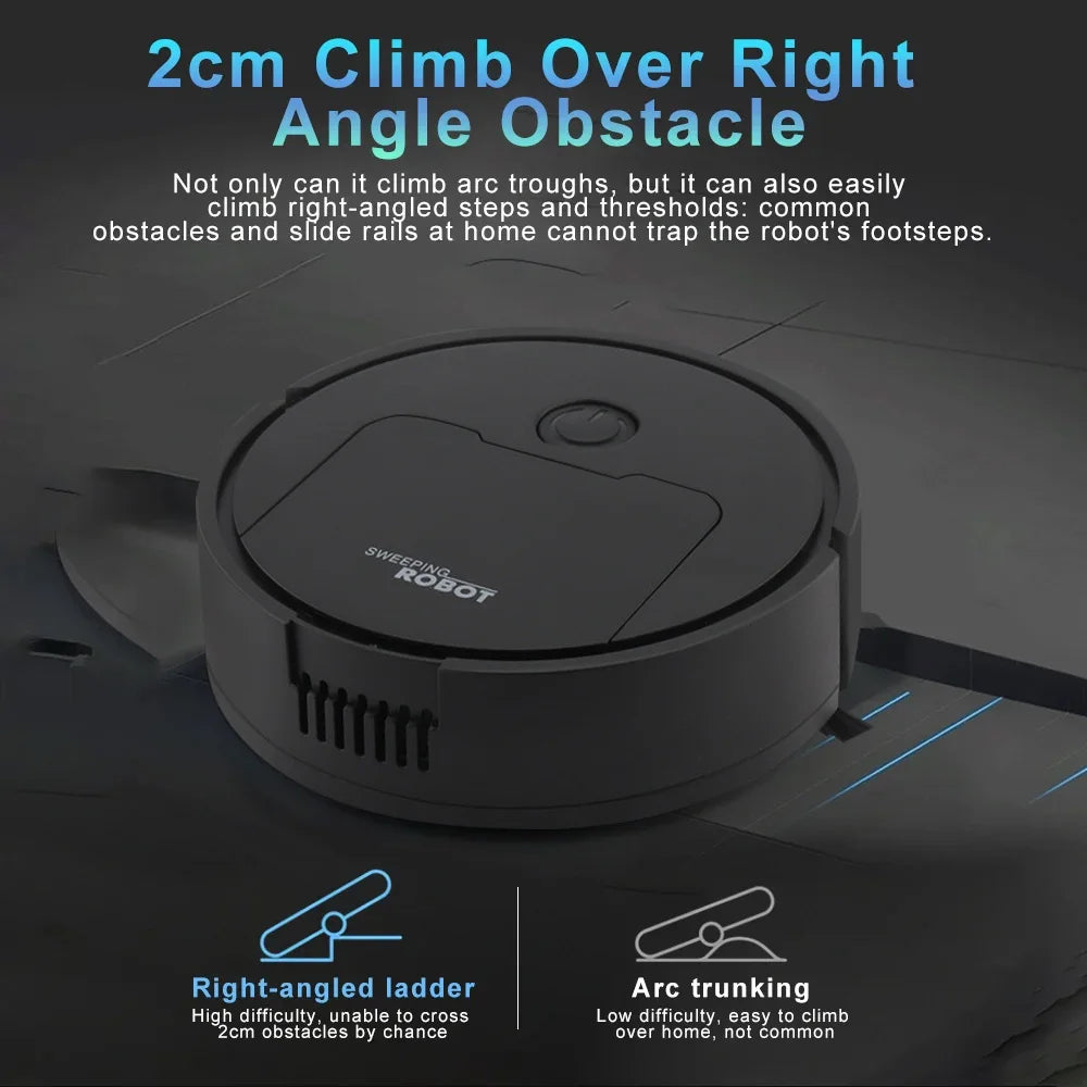 Fully Automatic Robot Vacuum & Mop – 3-in-1 Intelligent Sweeping Machine
