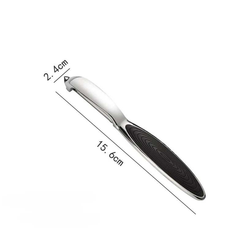 Stainless Steel Vegetable Peeler – Multifunctional Potato & Carrot Grater for Fruits & Kitchen Use