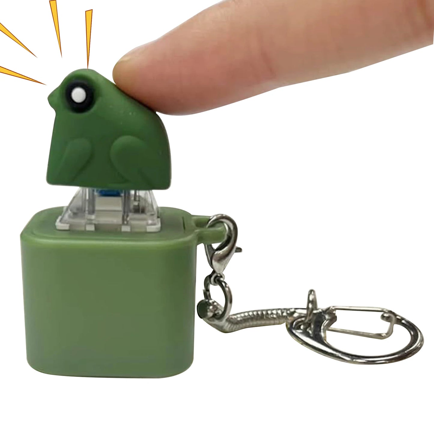 Duck Keyboard Keycap Fidget Toy – Quacky Sensory Stress Reliever Keycap Clicker for Men & Women