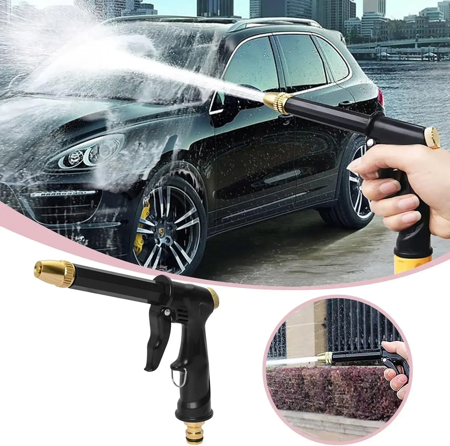 High-Pressure Power Water Gun – Jet Garden Washer & Sprayer for Cleaning