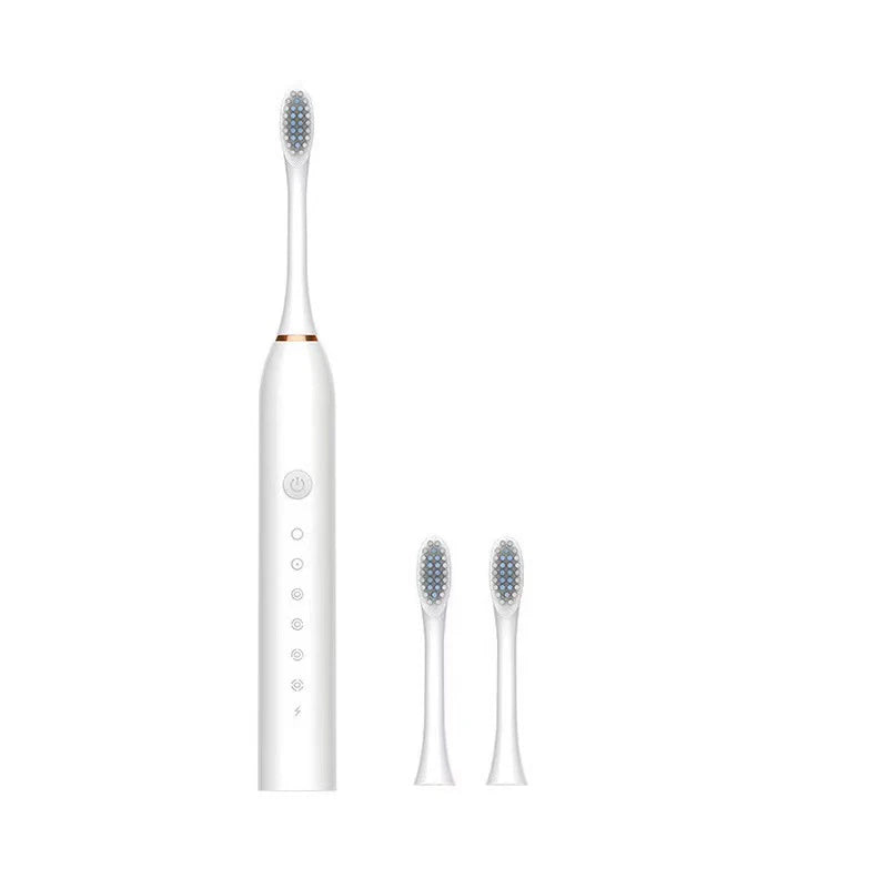 Sonic Electric Toothbrush for Adults – IPX7 Waterproof, USB Rechargeable with DuPont Brush Head & 6 Cleaning Modes
