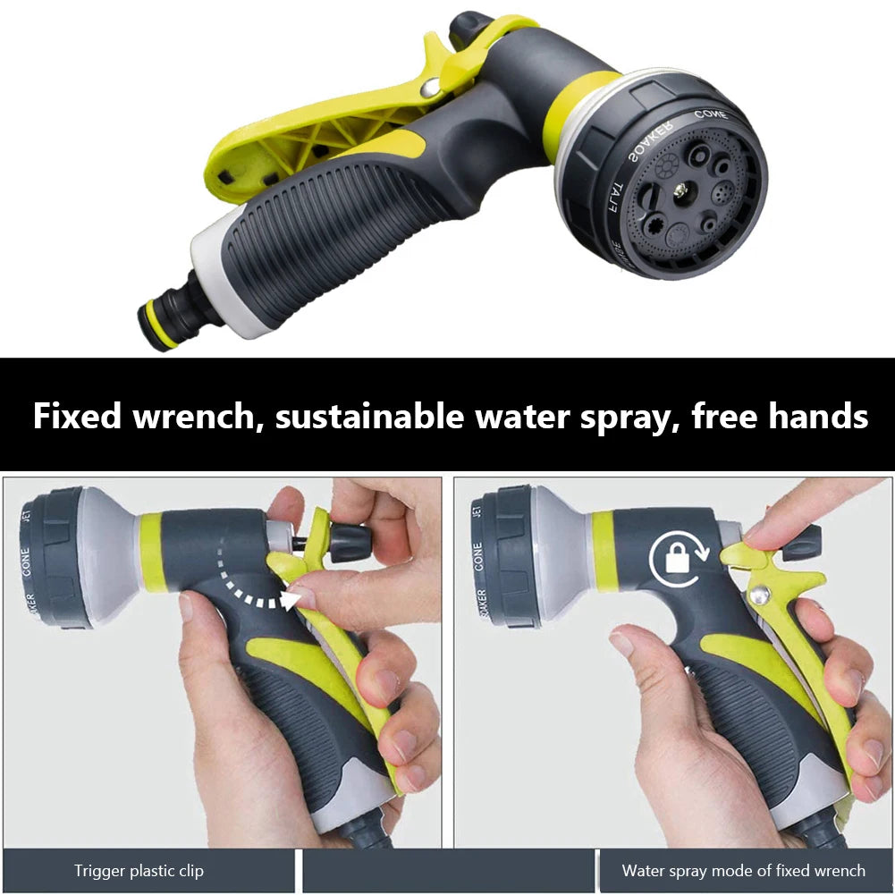 High-Pressure Water Spray Gun – Car Wash Hose Nozzle & Garden Sprinkler